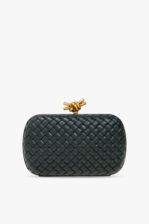 Bottega Veneta cheapest Clutch mit Intrecciato Prägung